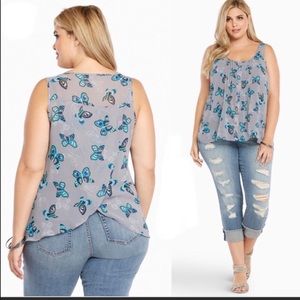 Torrid butterfly top